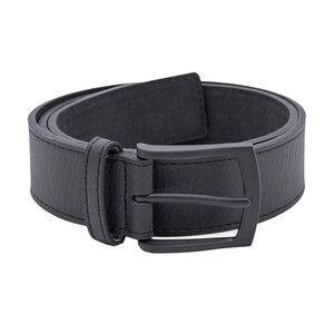 Duke Mens D555 Ozzy Matte Bonded Leather Belt / Black